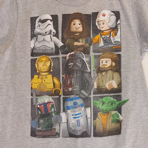 LEGO Star Wars Kids Grey Small (Size 6) Tshirt - Picture 3 of 8